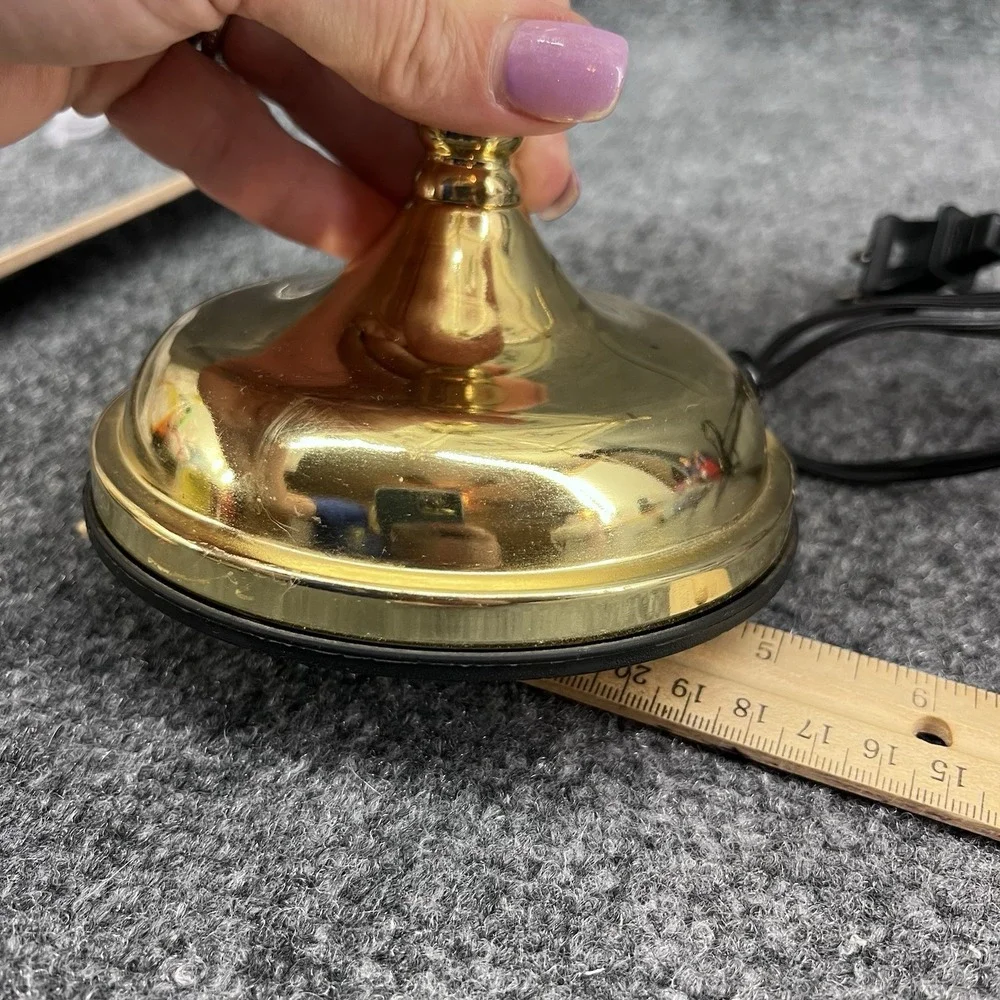 Vtg American Lighting 3-Way Brass Touch 12